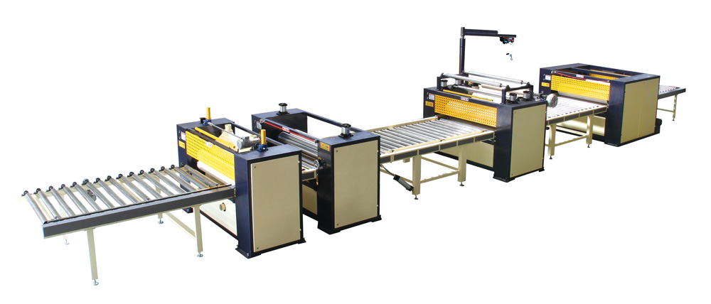 High speed overlaying production line
